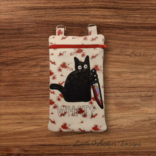 Stabby Cat Crossbody Bag